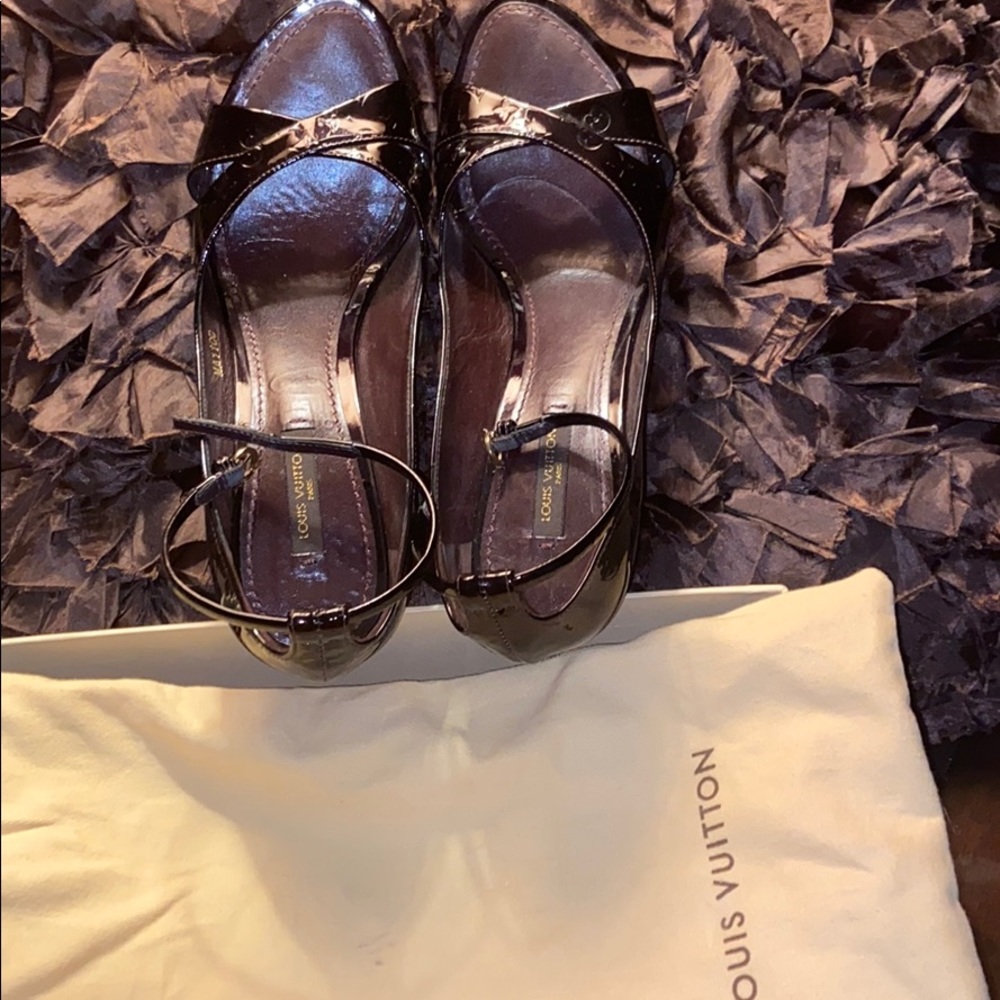 Louis Vuitton wedge